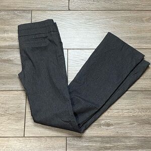 Have Small Gray Boot Leg Dress Pants